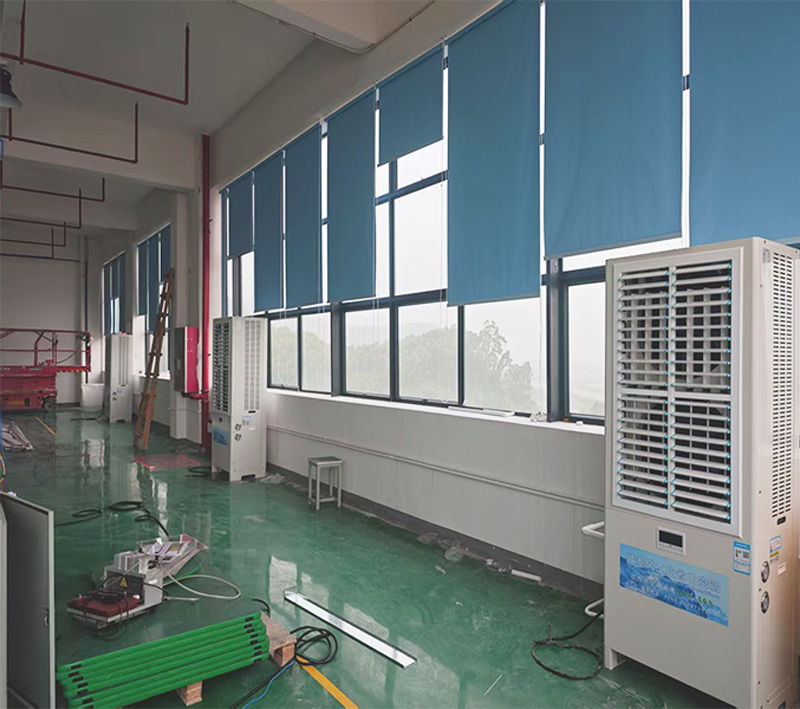 汽車零部件廠降溫方案！